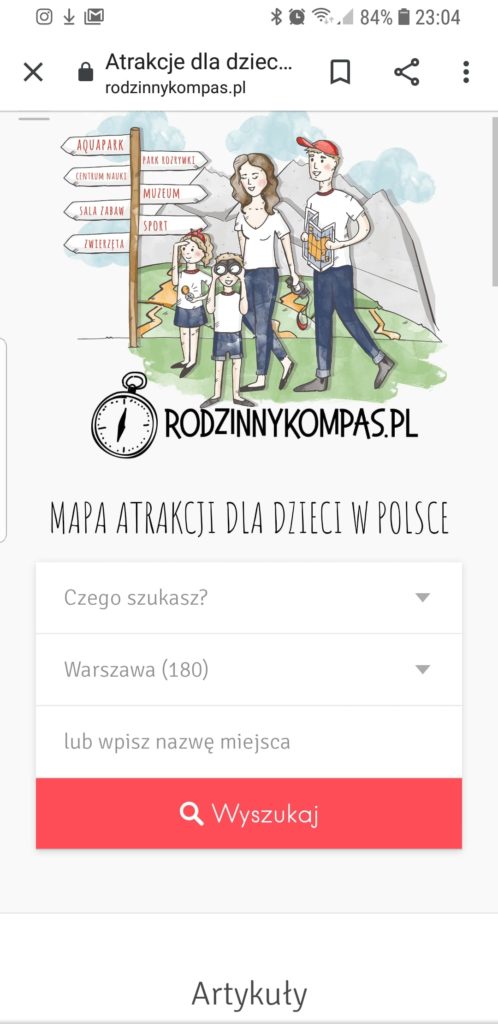 Atrakcje dla dzieci w Polsce - zobacz miejsca przyjazne dzieciom na mapie Rodzinny Kompas 10
