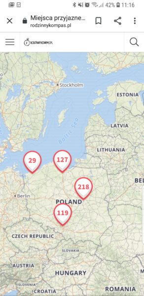 Atrakcje dla dzieci w Polsce - zobacz miejsca przyjazne dzieciom na mapie Rodzinny Kompas 12