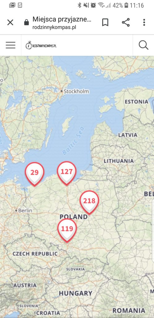 Atrakcje dla dzieci w Polsce - zobacz miejsca przyjazne dzieciom na mapie Rodzinny Kompas 12